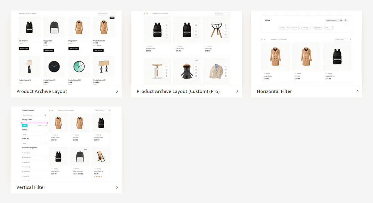 WooLentor - Shop or Archive Page Widgets