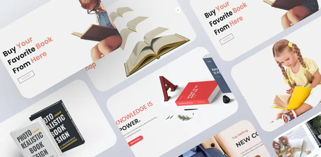 Book Template Library HT Slider