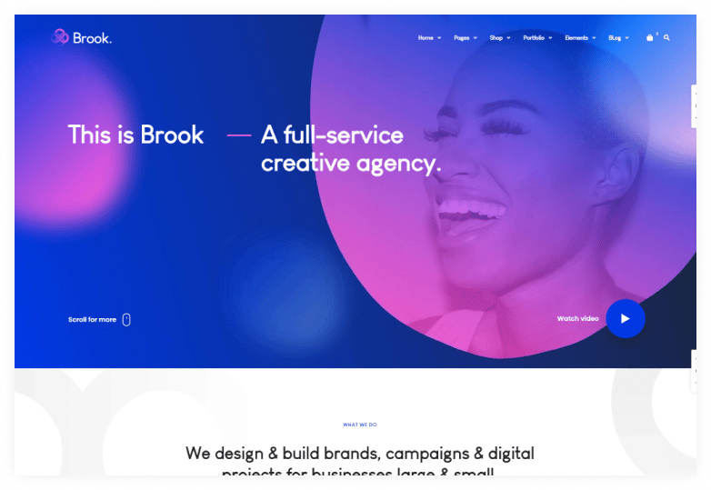 Brook - Creative Agency & Business HTML Template