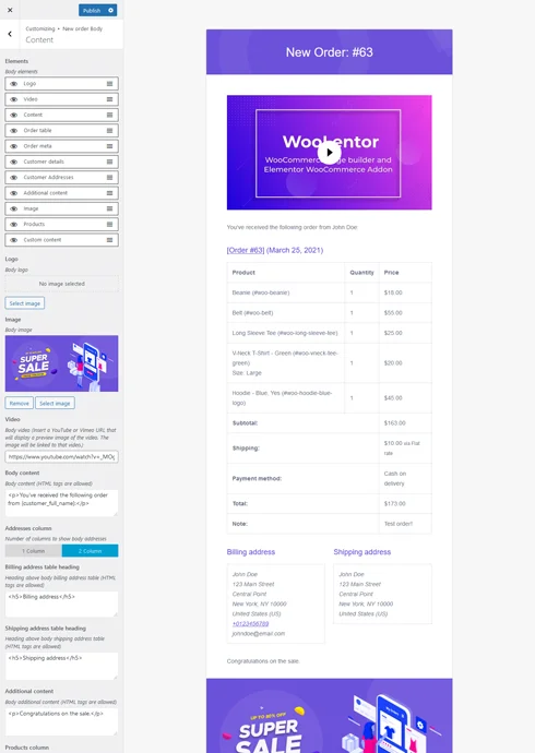 Adding Multimedia Files & Social Icons
